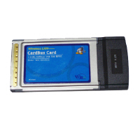 PC카드타입(PCMCIA:노트북용) 54Mbps
